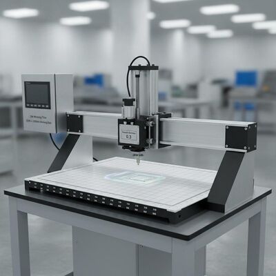 정밀 접착을 위한 0.3mm 노즐 직경, 24시간 작업 시간 및 3200x2000mm 작업 크기를 갖춘 XY 접착제 플로터